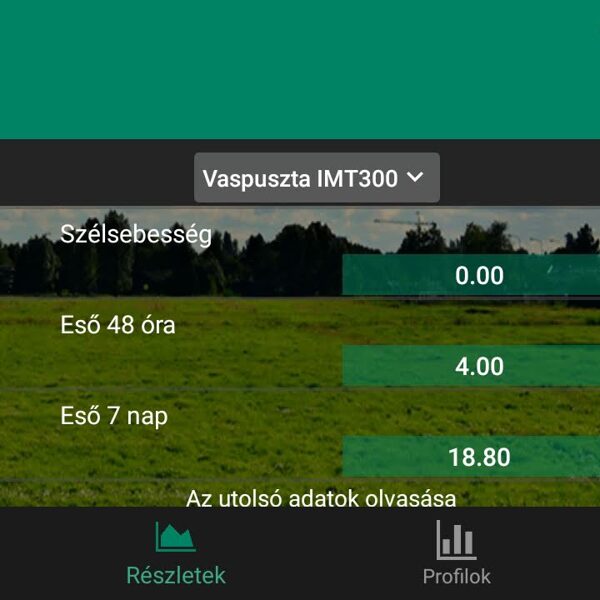 Fieldclimate felület